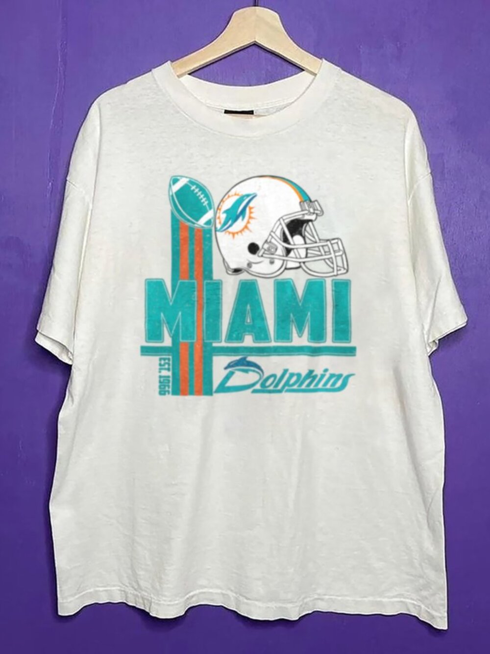 Vintage Miami Dolphins Football Logo Shirt, Retro NFL Miami Dolphins Shirt Tee